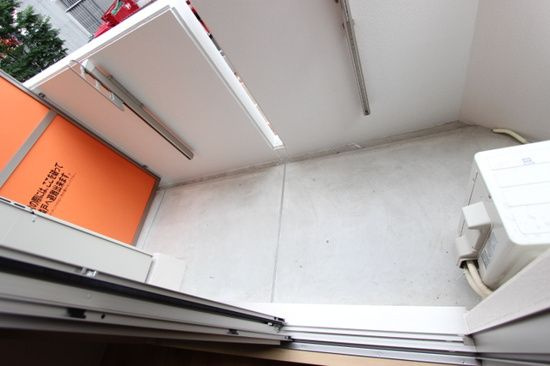 ラ・メゾン輝のバルコニー|落ち着いた時間を過ごせるバルコニーです