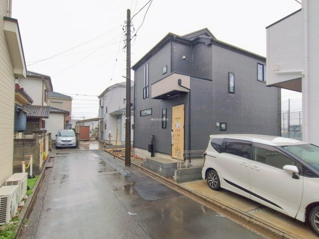 富士見市大字水子の新築一戸建の前面道路含む現地写真|東側約4.1ｍに前面道路