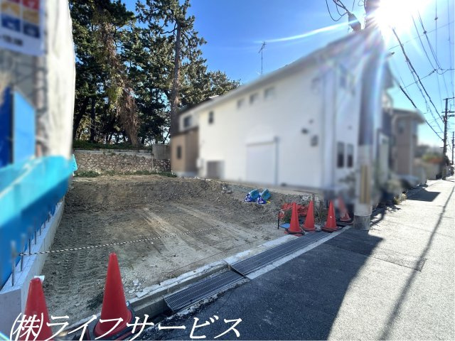 【外観】 | 豊中市城山町４丁目土地 | 更地・建築条件無・面積31.81坪・間口広々5.9ｍ！