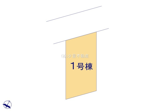 《仲介手数料無料》蓮田市西城１丁目49-1新築一戸建てブルーミングガーデンの区画図