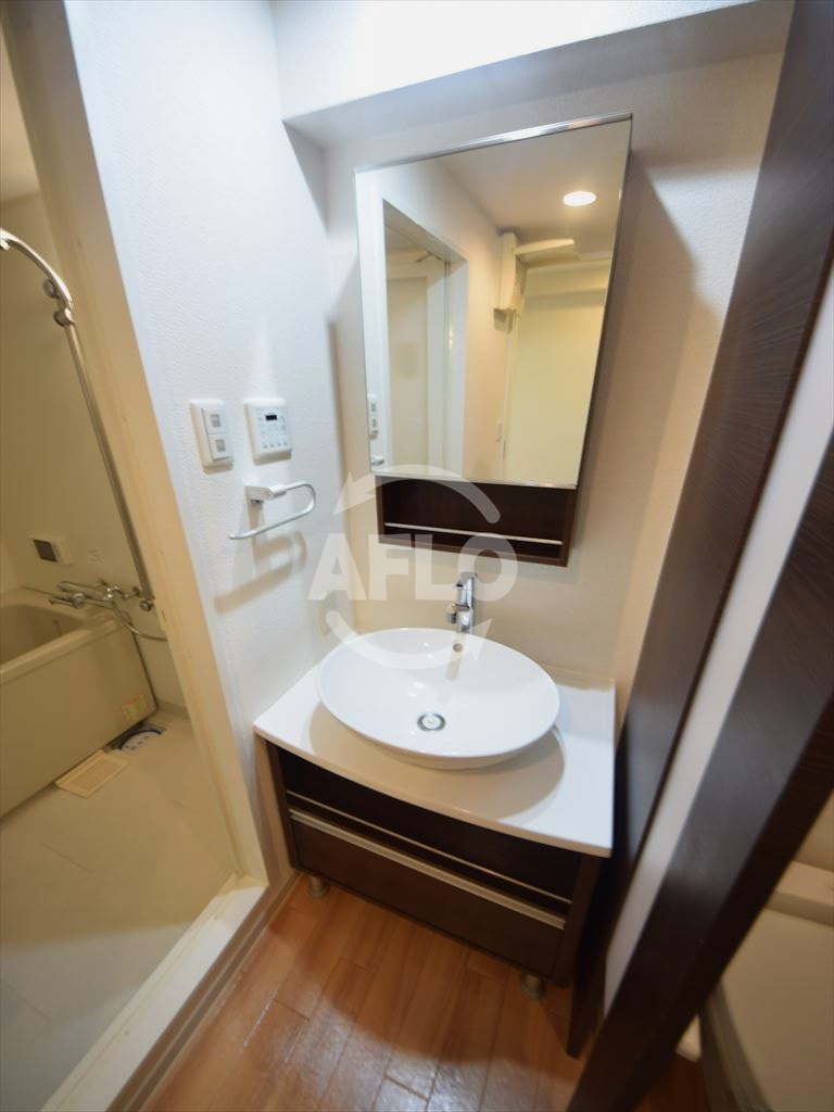 南堀江プライマリーワンの独立洗面台|南堀江プライマリーワン　洗面化粧台