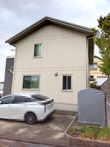 売中古戸建　富士市比奈の外観|広々駐車場があり、車の駐車にも困りません。