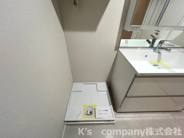 藤沢市片瀬海岸2丁目　ライオンズマンション片瀬江ノ島第２　102号室のランドリースペース|洗濯機置き場☆