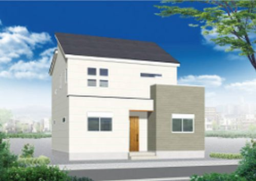 【外観パース】 | 【仲介手数料０円】藤沢市川名　新築一戸建て | 【仲介手数料０円】藤沢市川名　新築一戸建て