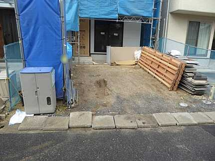 広島市安佐北区口田南４丁目の前面道路含む現地写真