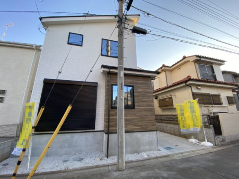 所沢市北秋津7期　1棟の外観