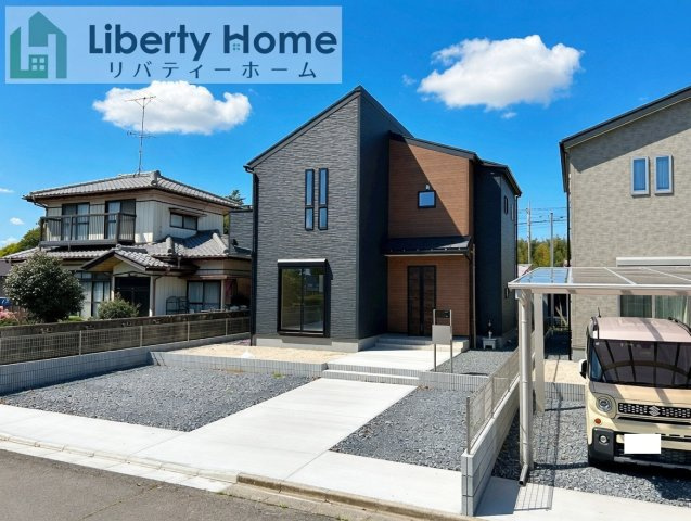 小美玉市希望ケ丘1期　新築戸建　1号棟の外観