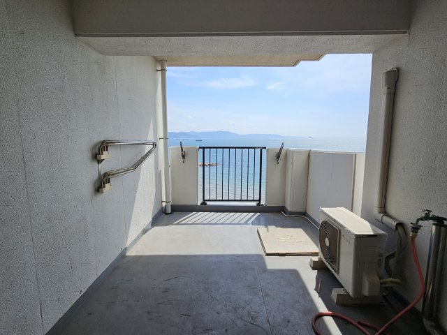 シーサイドパストラルⅡのバルコニー