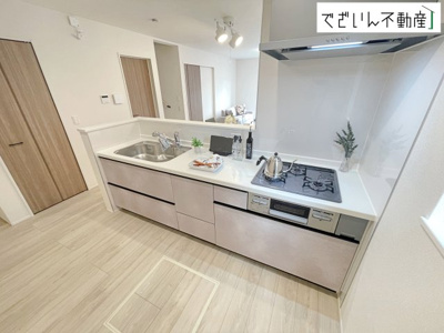 【キッチン】 | LIGNAGE久喜市伊坂南24-1期  新築住宅 | ≪7号棟≫
現地(2026年4月撮影)