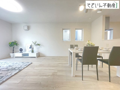 【居間・リビング】 | LIGNAGE久喜市伊坂南24-1期  新築住宅 | ≪7号棟≫
現地(2026年4月撮影)