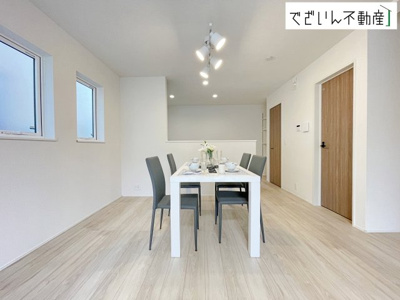 【居間・リビング】 | LIGNAGE久喜市伊坂南24-1期  新築住宅 | ≪7号棟≫
現地(2026年4月撮影)