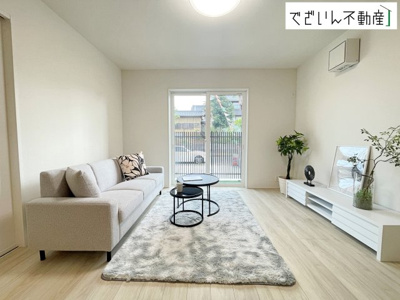 【居間・リビング】 | LIGNAGE久喜市伊坂南24-1期  新築住宅 | ≪7号棟≫
現地(2026年4月撮影)