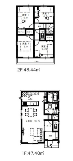 【間取り】 | LIGNAGE久喜市伊坂南24-1期  新築住宅 | ≪7号棟≫