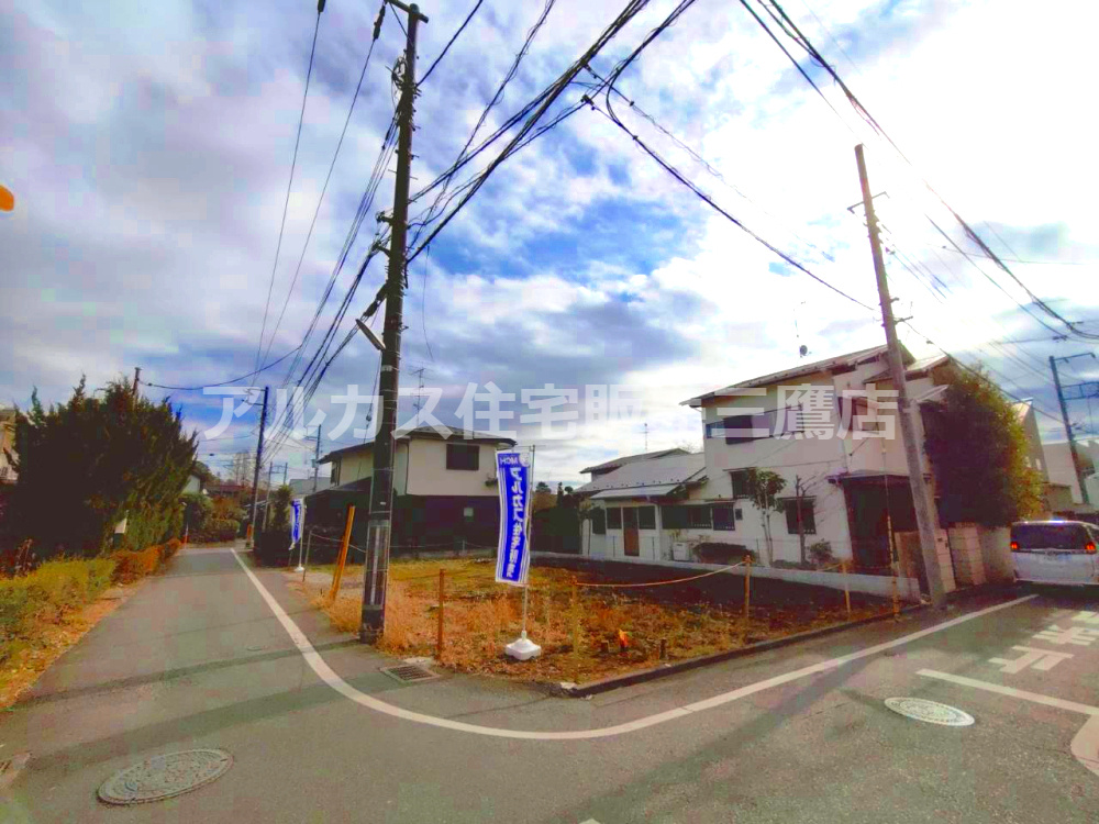 調布市深大寺元町４丁目 京王線 調布駅 新築戸建の前面道路含む現地写真