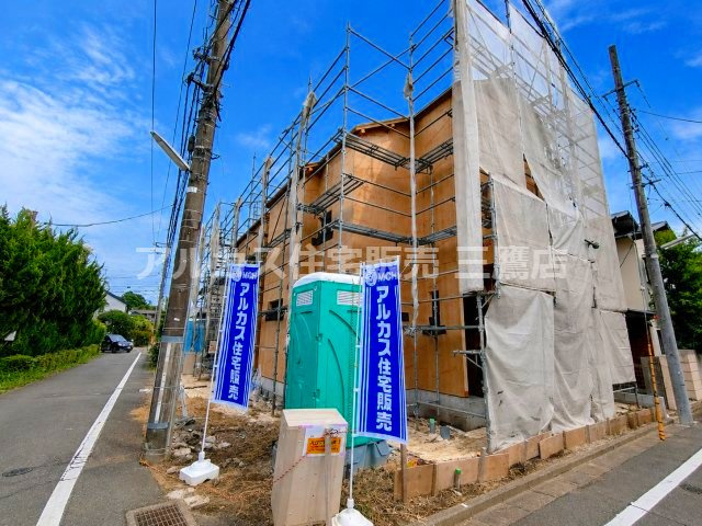 調布市深大寺元町４丁目 京王線 調布駅 新築戸建の前面道路含む現地写真