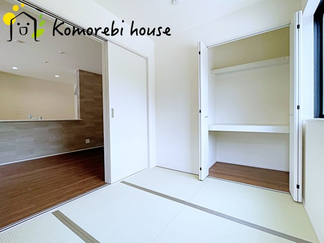 さいたま市見沼区大谷　第4　新築一戸建て　リーブルガーデン　01の収納|大きなスペースがあり、収納には困りません