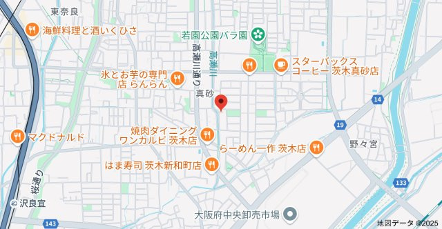 エレガンツァカーサの地図