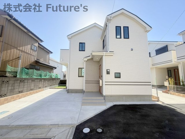 三郷市番匠免1丁目　新築戸建　全5棟　C号棟の外観|税優遇が受けられる長期優良住宅