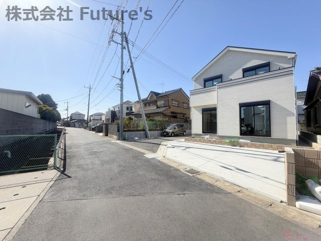三郷市番匠免1丁目　新築戸建　全5棟　C号棟の前面道路含む現地写真|前面道路含む現地写真です。