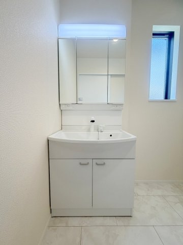 三郷市番匠免1丁目　新築戸建　全5棟　C号棟の外観|現地の写真になります。