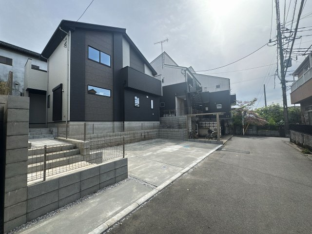 【前面道路含む現地写真】 | 川越市田町　新築一戸建住宅　全1棟　(ふじみ野店) | 建物完成につきご内覧可能！お気軽にマイタウンふじみ野店にお問い合わせください！