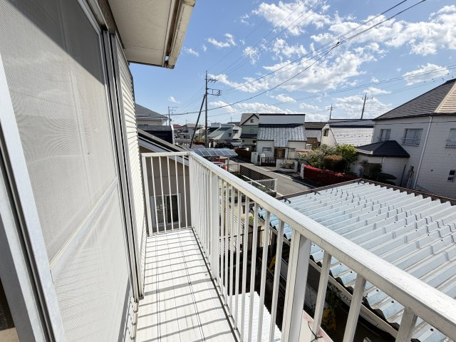 前橋市下大島町　中古住宅のバルコニー|■南面バルコニー