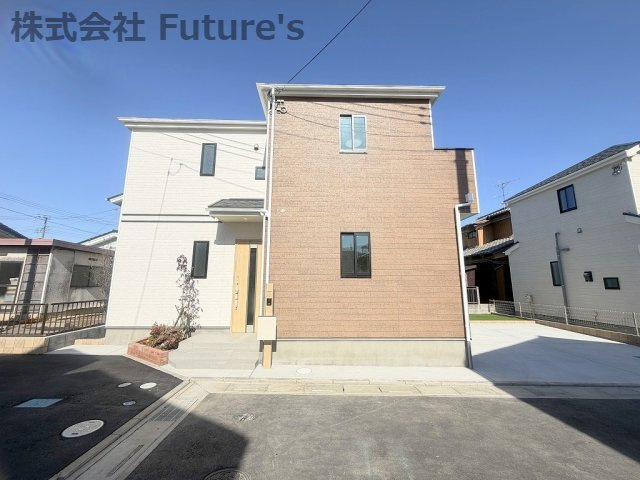 三郷市番匠免1丁目　新築戸建　全5棟　D号棟の外観|税優遇が受けられる長期優良住宅