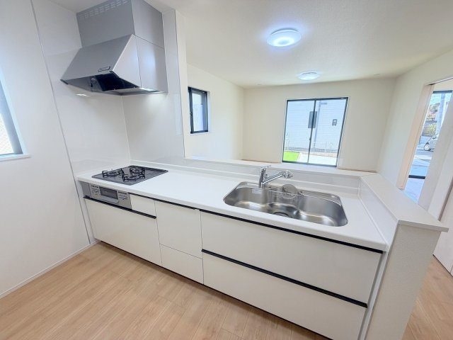 三郷市番匠免1丁目　新築戸建　全5棟　D号棟の外観|現地の写真になります。