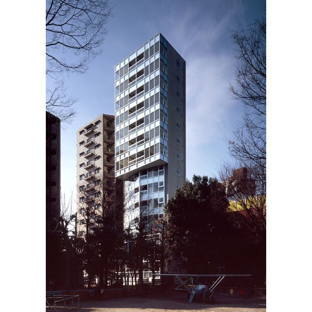 エルスタンザ代官山 の外観|鉄筋コンクリート造・総戸数は41戸です。