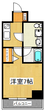 LIME　RESIDENCE HIGASHINAKAYAMAの間取り