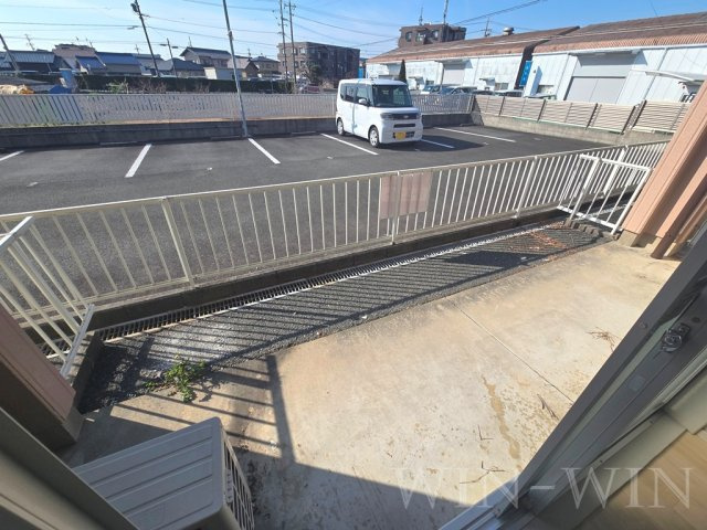 レジデンス伊藤のバルコニー