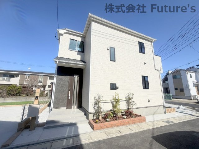 三郷市番匠免1丁目　新築戸建　全5棟　E号棟の外観|税優遇が受けられる長期優良住宅