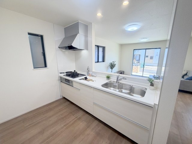 三郷市番匠免1丁目　新築戸建　全5棟　E号棟の外観|現地の写真になります。