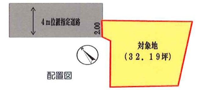 【区画図】 | 鴻巣市登戸　中古戸建
