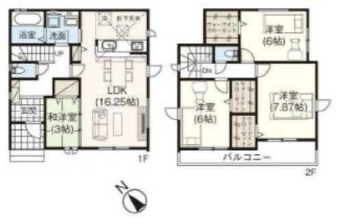 久喜市久喜東10期　GRAFARE　DESIGN　新築戸建　全13棟　10号棟の画像