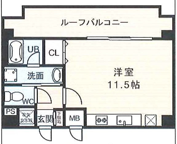 西宮アネックスの間取り
