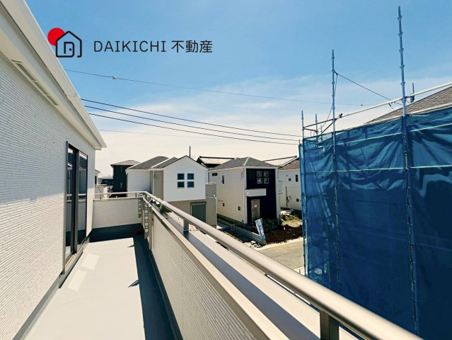 【バルコニー】 | 久喜市久喜東10期　GRAFARE　DESIGN　新築戸建　全13棟　13号棟