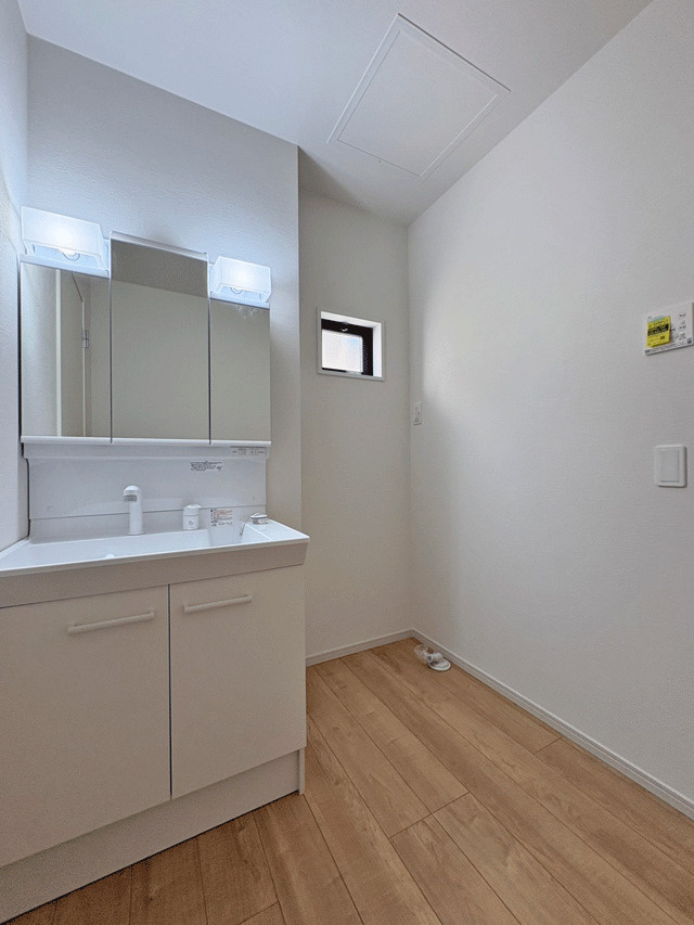 塩竃市清水沢3期の独立洗面台