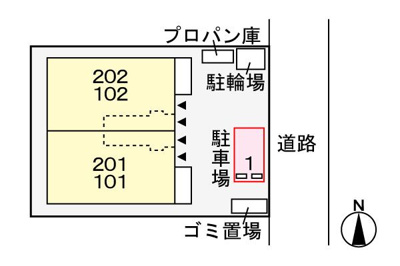 【駐車場】 | シャルマンドミール