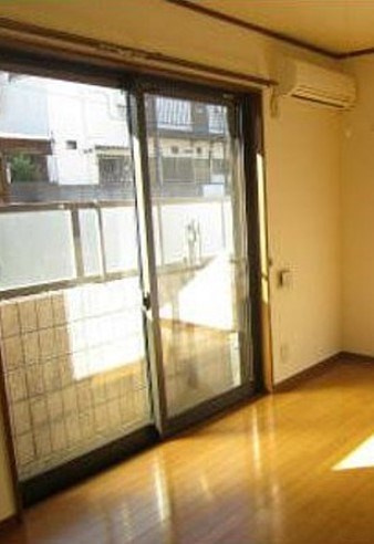 ひかりハイツのバルコニー