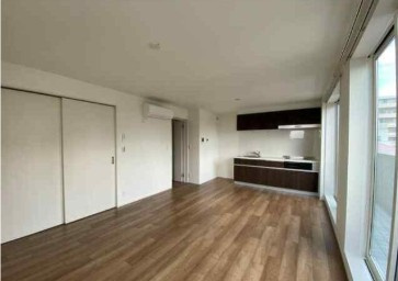 【居間・リビング】 | メゾンK | 12.6帖のきれいなLDK。