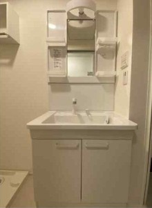 【独立洗面台】 | メゾンK | 嬉しい独立洗面台付き。