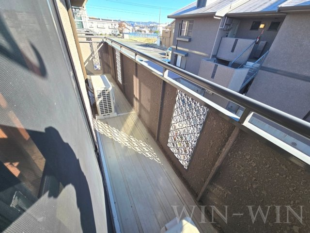 ユトリロ新栄 Bのバルコニー