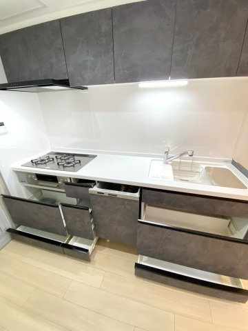 チュリス南10条のキッチン