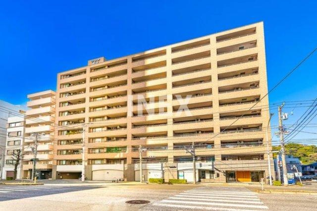 横浜市西区楠町の賃貸マンションの外観パース