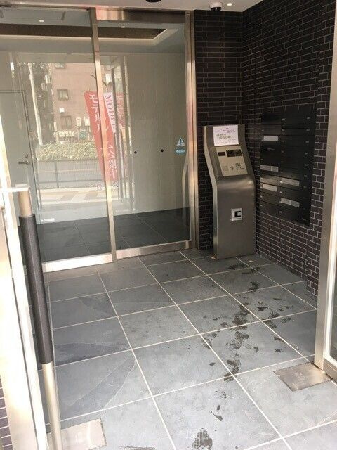 フェルクルール田端ルネサンスコートのエントランス