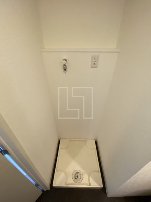 【設備】 | ミラージュパレス南堀江 | ミラージュパレス南堀江　洗濯機置き場