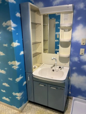 カサベルデ青谷の独立洗面台