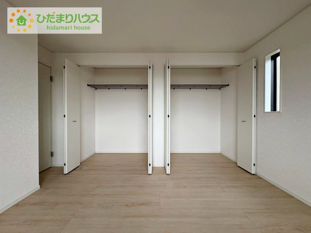常陸大宮市姥賀町第3　新築戸建　6号棟の収納|各居室にはしっかりと収納を完備！