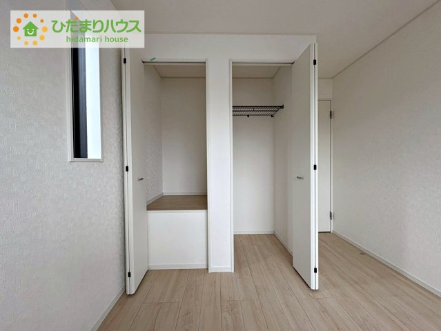 常陸大宮市姥賀町第3　新築戸建　6号棟の収納|洋室B　収納